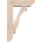 Ekena Millwork Balboa Slat Smooth Bracket w/ Offset Brace, Douglas Fir, 5 1/2"W x 16"D x 24"H BKT0604X16X24BOA06SDF - alternate 4